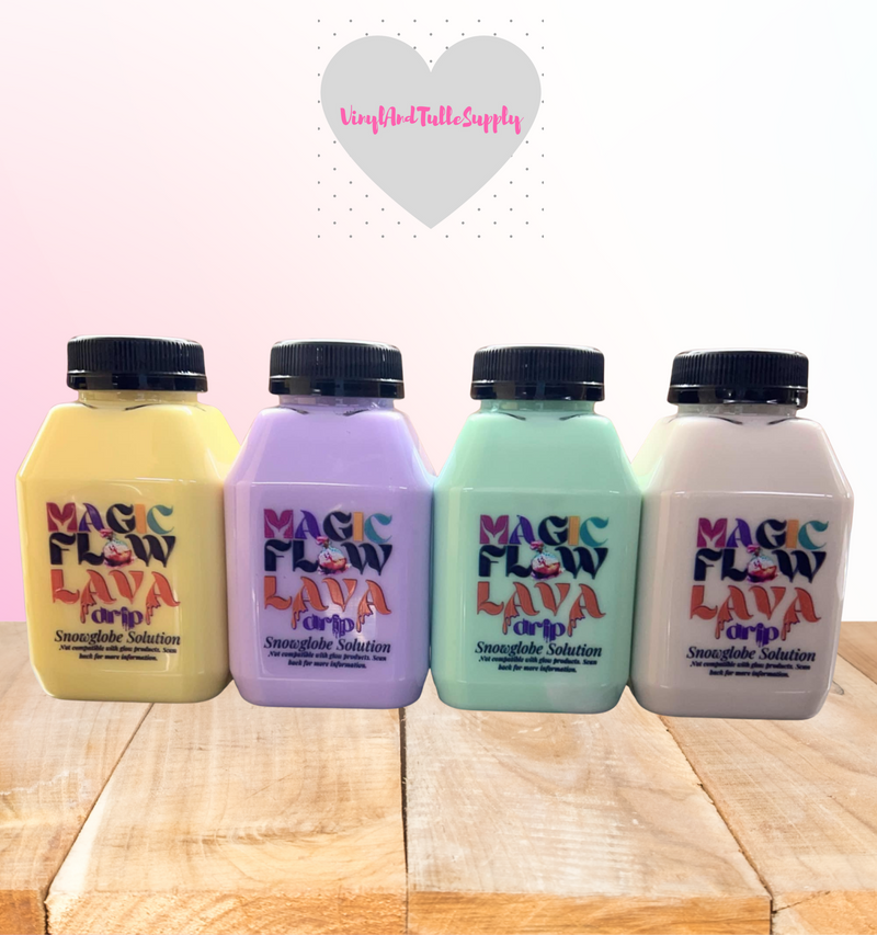 Magic Flow™ LAVA drip | Lava Drip Tumblers | Pale Yellow Exclusive | LAVA drip