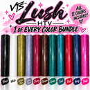 VTS Lush Heat Transfer Vinyl Bundle| 1 of Every Color | Lush HTV | Velvet Feel - 11 Colors
