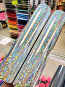 Silver Sequence VTS Holographic Pattern HTV | Heat Transfer Vinyl | Holographic Pattern HTV