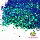The Glitter Guy Peacock  | Chunky Glitter