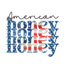 Direct to Film Transfer| DTF Prints | Direct to Film Transfer- American honey