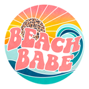 Direct to Film Transfer  | DTF Prints | Direct to Film Transfer - Beach Babe Ocean