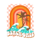 Direct to Film Transfer | DTF Prints | Direct to Film Transfer - Beach Daze Retro