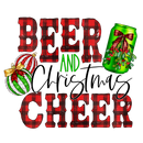 Direct to Film Transfer| DTF Prints | Direct to Film Transfer - Beer & Christmas