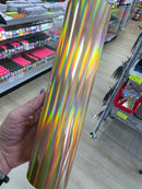 VTS™ Prismic Pop HTV | 3D Holographic Heat Transfer Vinyl - Gold