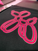 VTS Super Pop 700 Heat Transfer Vinyl | Thick HTV | Raised 3D Foam | 2 Tone Vinyl  - Red and White