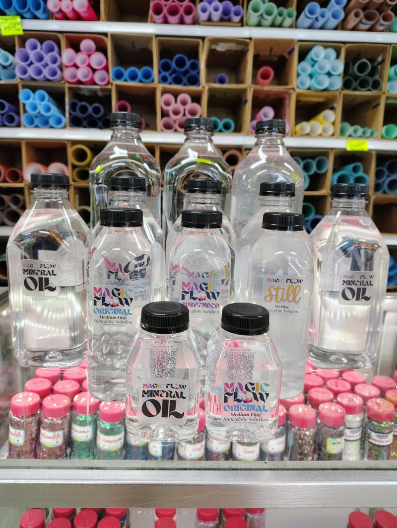 Magic Flow™ Mineral Oil | Snowglobe Tumbler Solution