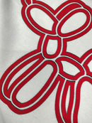 VTS Super Pop 700 Heat Transfer Vinyl | Thick HTV | Raised 3D Foam | 2 Tone Vinyl  - Red & Black