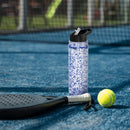 Kids Snow Globe Tumbler | Clear 17 oz Double Wall Insulated Plastic Snow Globe Cup