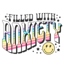 Direct to Film Transfer | DTF Prints | Direct to Film Transfer - Filled with anxiety