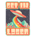 Direct to Film Transfer | DTF Prints | Direct to Film Transfer  - Get in Loser UFO