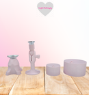 Kell Bell Complete Kit Set of 4 - Baby Pink