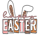 Direct to Film Transfer | DTF Prints | Direct to Film Transfer  - Happy Easter bunny