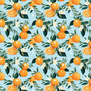 Printed Heat Transfer Vinyl 12" | Orange Blossoms
