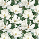 Printed Adhesive Vinyl | Pattern Permanent Vinyl - Magnolias