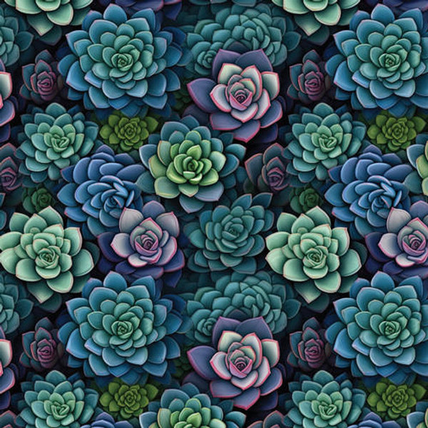 succulent vinyl Printed Pattern Adhesive Vinyl