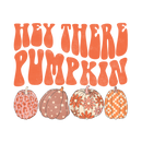 Direct to Film Transfer  | DTF Prints | Direct to Film Transfer - Hey There Pumpkin Groovyween