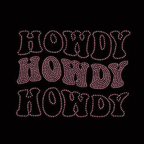 Rhinestone Transfer Designs - Ready to Press | Howdy Pink