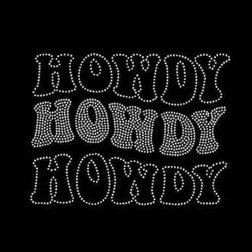 Rhinestone Transfer Designs - Ready to Press | Howdy