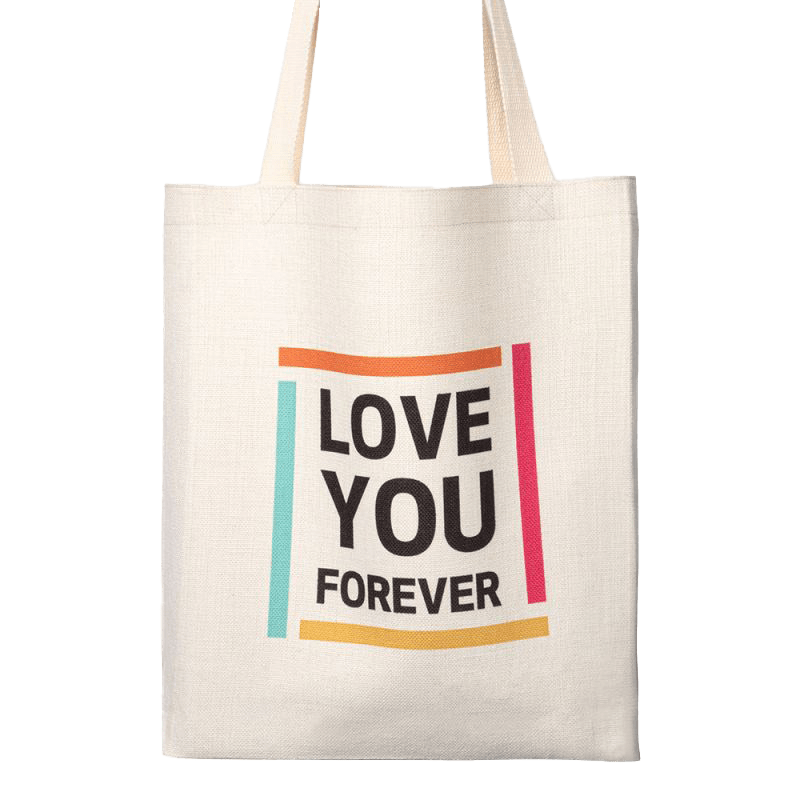 Linen Tote Bag | Sublimation Blank | Sublimation