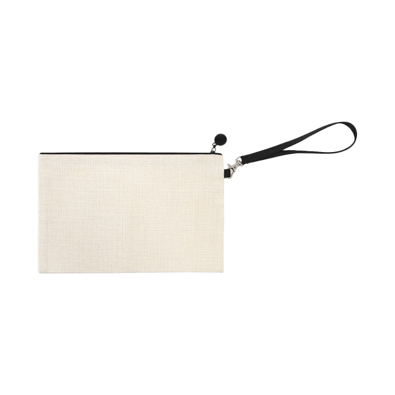 Linen Wristlet with Strap | Sublimation Blank | Sublimation