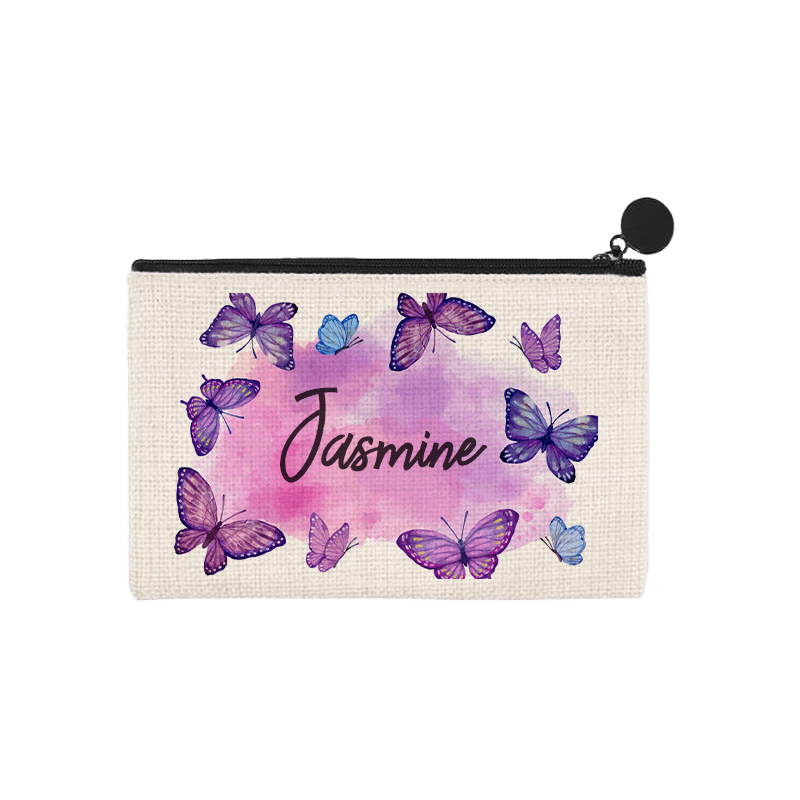 Linen Zipper Bag | Sublimation Blank | Sublimation