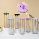 25oz Flip Top Acrylic Snow Globe Tumbler | Snowglobe Tumbler