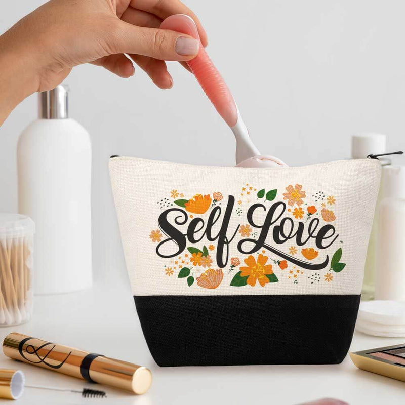 Linen Makeup Bag Sublimation Blanks - Main Image