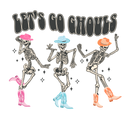 Direct to Film Transfer | DTF Prints | Direct to Film Transfer - Lets Go Ghouls