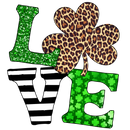 Direct to Film Transfer | DTF Prints | Direct to Film Transfer  - Love St. Patrick's Day