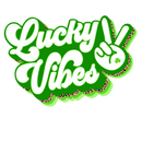 Direct to Film Transfer | DTF Prints | Direct to Film Transfer -  Lucky Vibes Peace Sign St. Patrick's Day