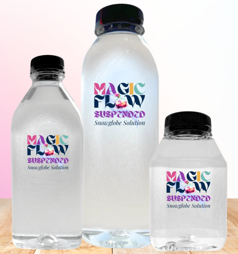 Magic Flow™ Suspended (Slow Flow) | Snowglobe Glitter Solution