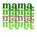 Direct to Film Transfer | DTF Prints | Direct to Film Transfer  - Mama Stacked St Patrick's Day