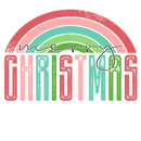 Direct to Film Transfer | DTF Prints | Direct to Film Transfer  - Merry Christmas Retro