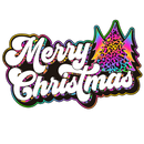 Direct to Film Transfer | DTF Prints | Direct to Film Transfer - 90's Merry Christmas