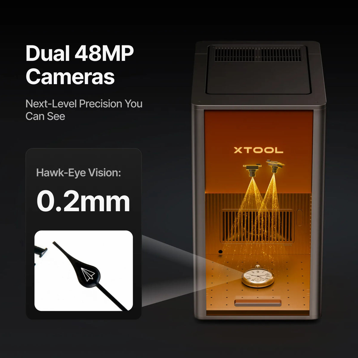 xTool F2 5W IR & 15W Diode Portable Dual Laser Engraver