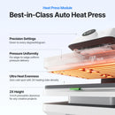 xTool WonderPress 3D Auto Heat Press | DTF & HTV Heat Press
