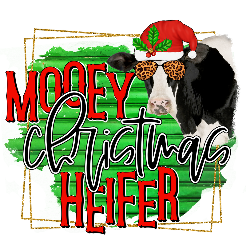 Direct to Film Transfer | DTF Prints | Direct to Film Transfer - Mooey Christmas