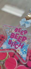 Snowglobe Ornament Kit | Fillable Acrylic Blanks | Car Mirror Charms - Baby Onesie