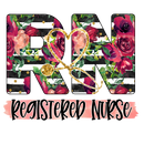 Direct to Film Transfer  | DTF Prints | Direct to Film Transfer - Floral RN