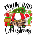 Direct to Film Prints | DTF Prints | Direct to Film Transfers - Rollin' into Christmas