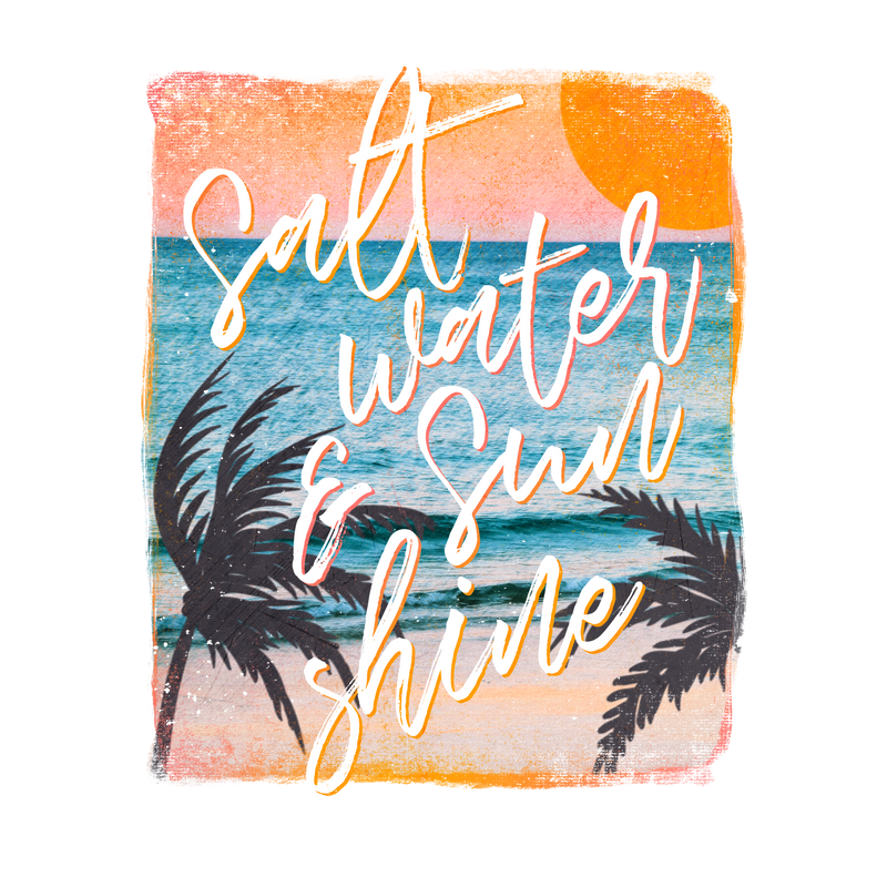 Direct to Film Prints | DTF Prints | Direct to Film Transfers - Salt Water & Sunshine