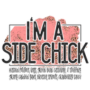 Direct to Film Prints | DTF Prints | Direct to Film Transfers - Side Chick