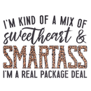 Direct to Film Transfer - Sweetheart & Smarta$$