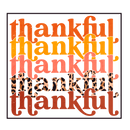 Direct to Film Transfer - Thankful