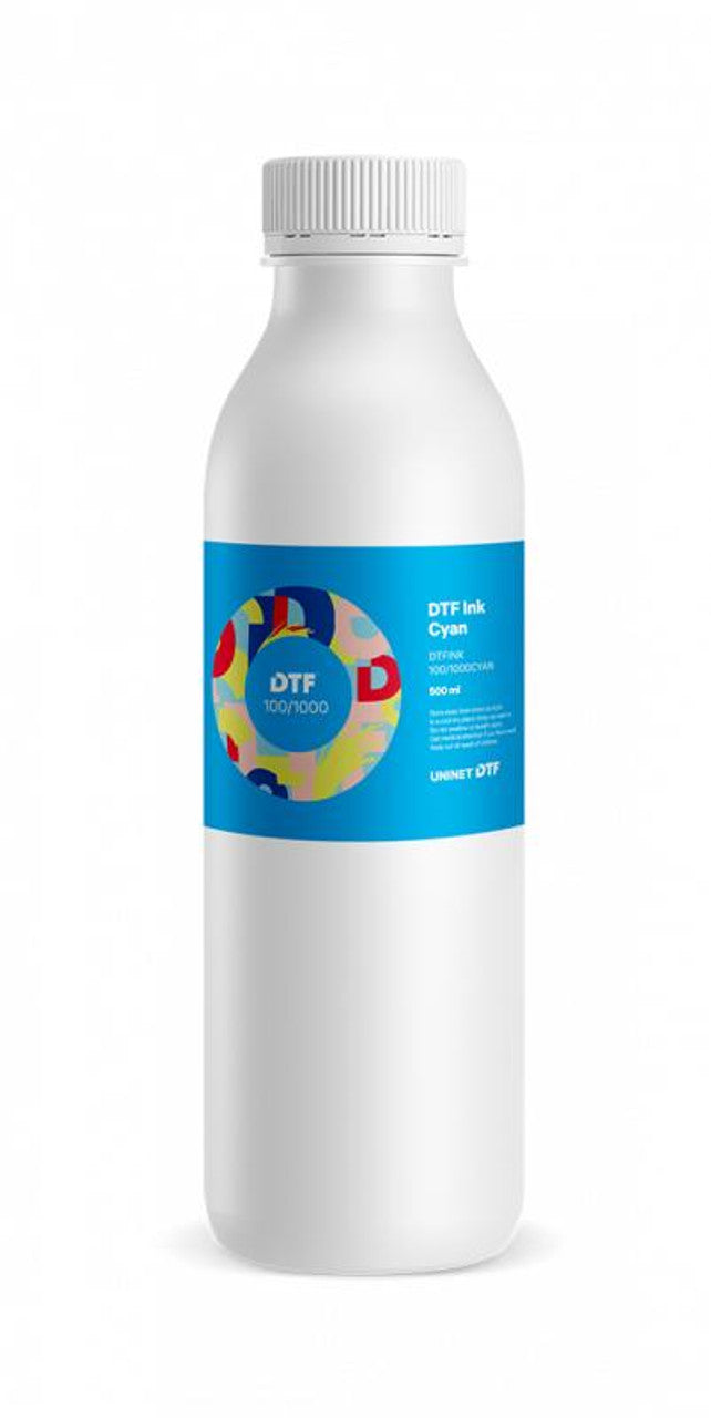 UniNet DTF Inks For 100 / 1000 Models (500ml) | DTF Printer | Direct to film Printer