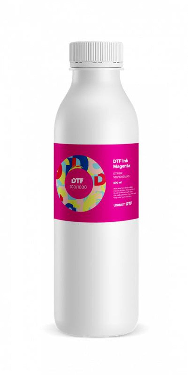 UniNet DTF Inks For 100 / 1000 Models (500ml) | DTF Printer | Direct to film Printer