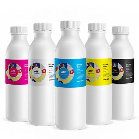 UniNet DTF Inks For 100 / 1000 Models (500ml) | DTF Printer | Direct to film Printer