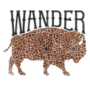 Direct to Film Transfer - Wander Buffalo