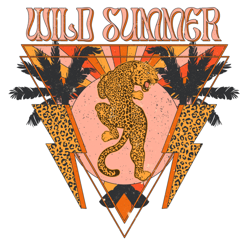 Direct to Film Transfer - Wild Summer